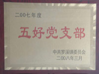 2007五好党支部